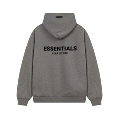 FOG Essentials Deep Fog Gray Fleece Hoodie