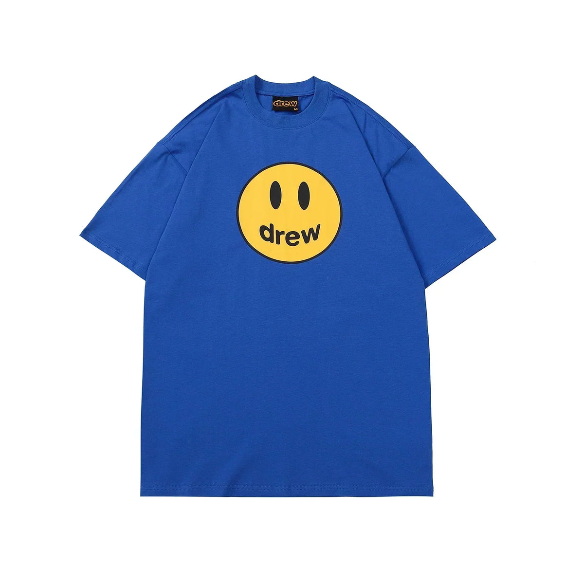 Drew House Mascot Smiley Tee, Royal Blue