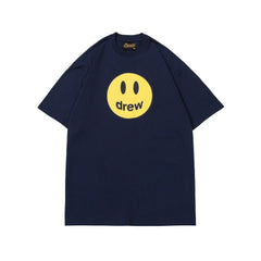 Drew House Mascot Smiley Tee, Navy Blue