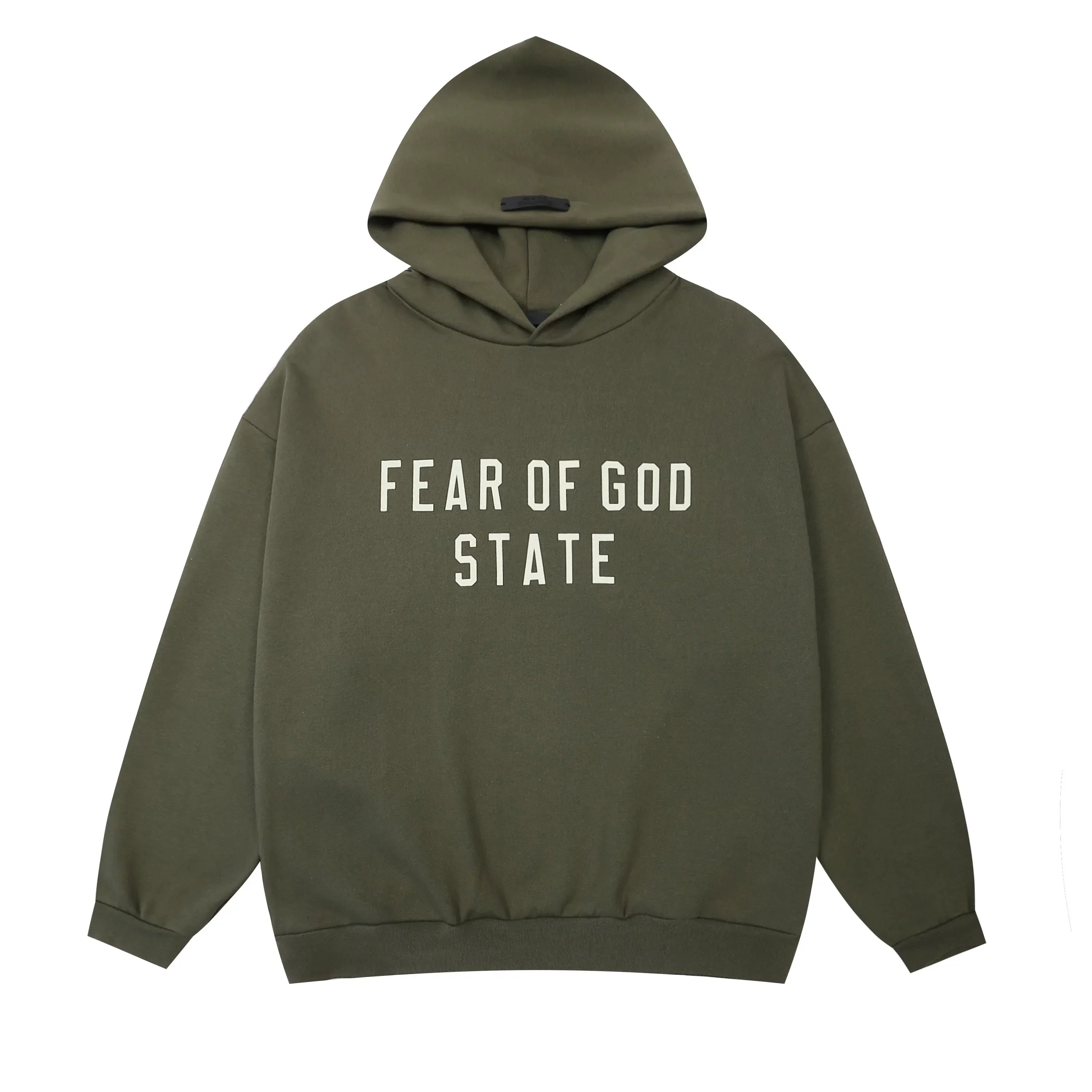 Fear of God State Pullover Hoodie Evergreen