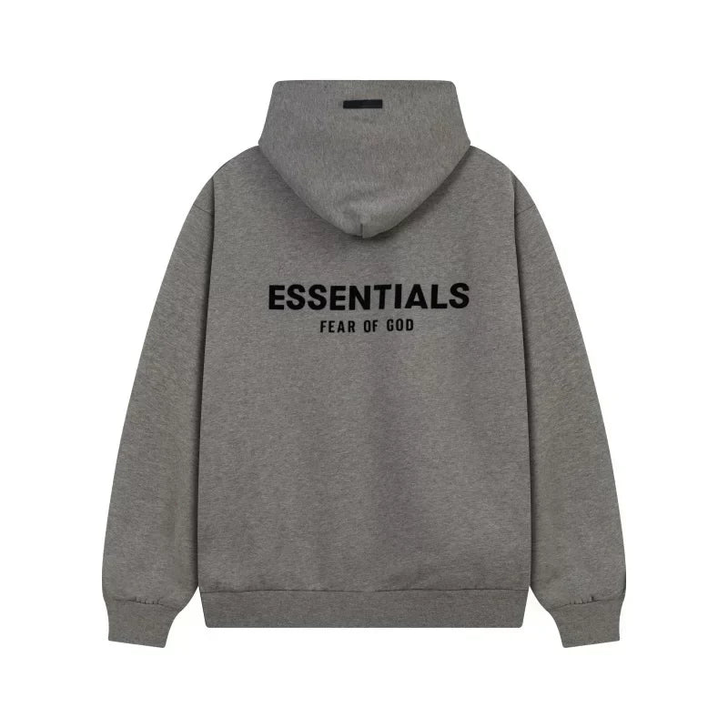 FOG Essentials Deep Fog Gray Fleece Hoodie