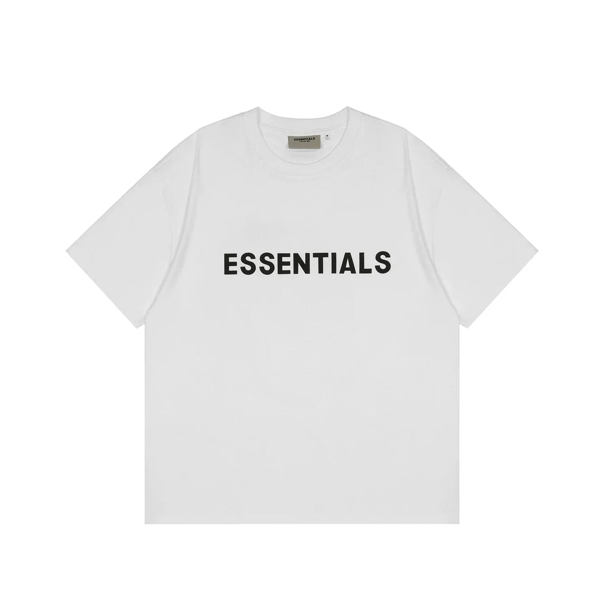 Fear of God Essentials 3D Puff Print Tee – White