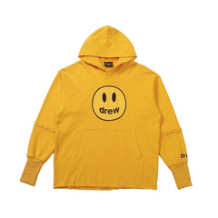 Drew House Mascot Smiley Distressed Hem Unisex French Terry Hoodie