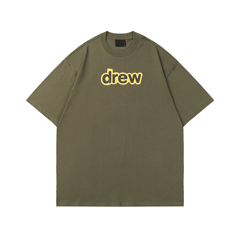 Drew House Classic Logo Tee, Olive Green