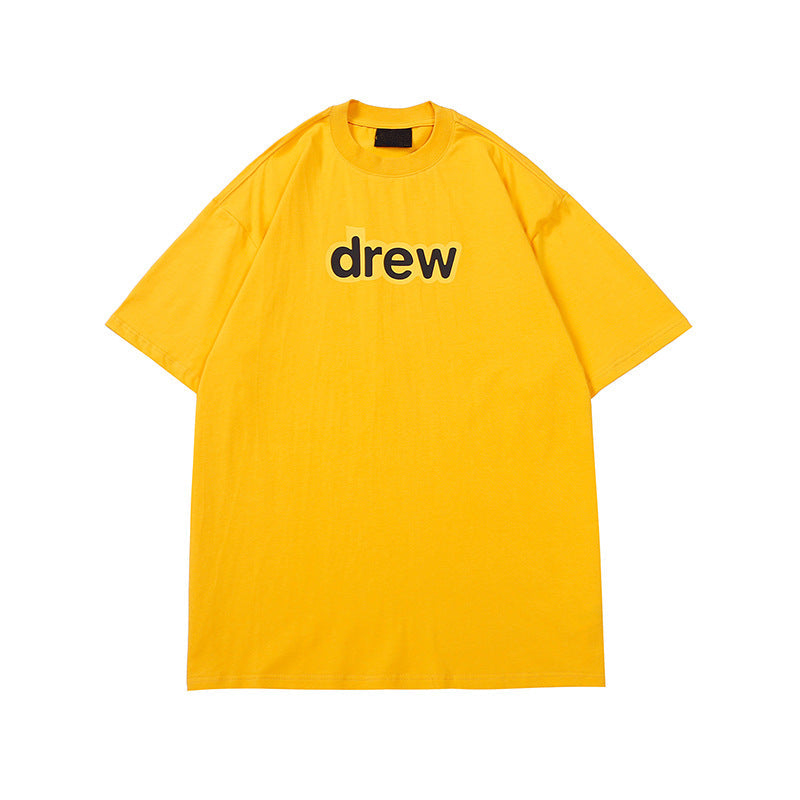 Drew House Classic Logo Tee, Bright Yellow